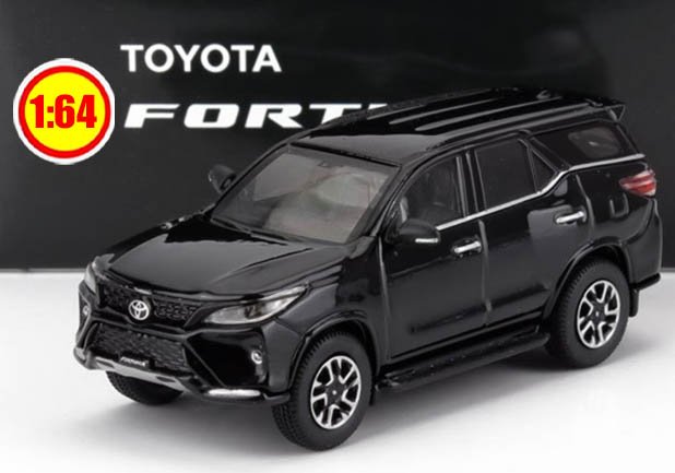 Toyota Fortuner 2023 Black 1/64