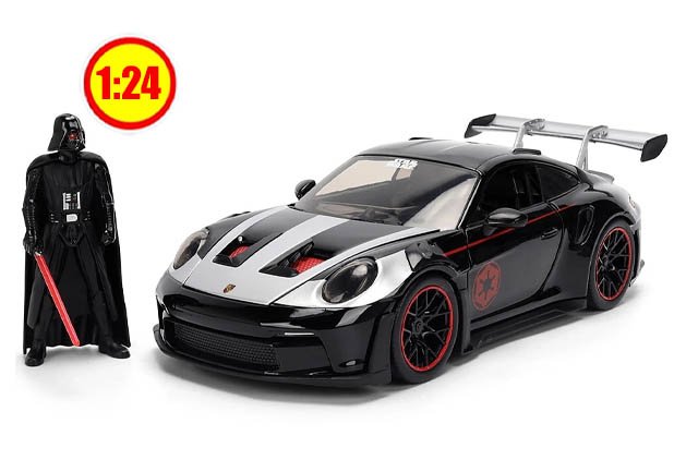 Star Wars Darth Vader y Porsche 911 GT3 RS (992) 1/24 