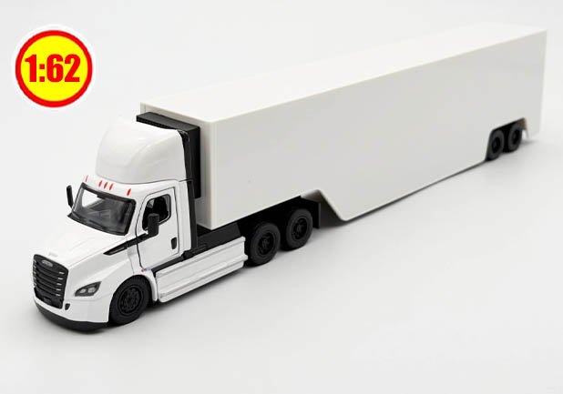 Freightliner eCascadia Semirremolque y Contenedor WH 1/62