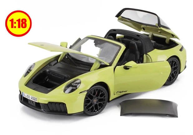 PORSCHE 911 TARGA 4 GTS 992 YL 1/18 — foto 3