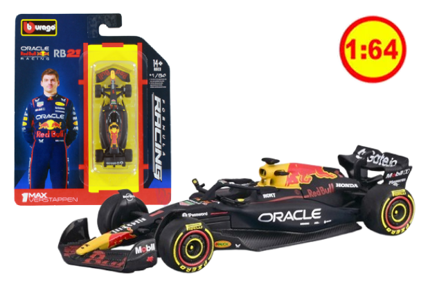 Oracle Red Bull Racing RB21 1 Max Verstappen Formula Uno F1 2025 1/64