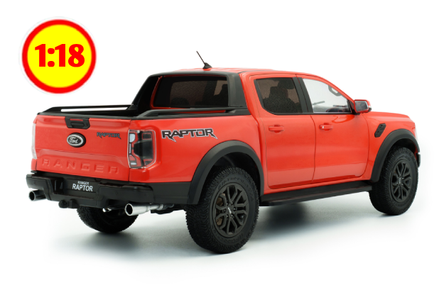 FORD RANGER RAPTOR BL NARANJA 2024 1/18 — foto 2