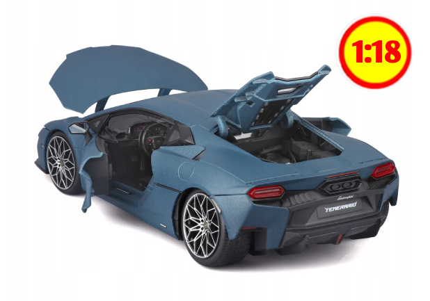 LAMBORGHINI TEMERARIO 2024 AZUL MATE 1/18 — foto 2