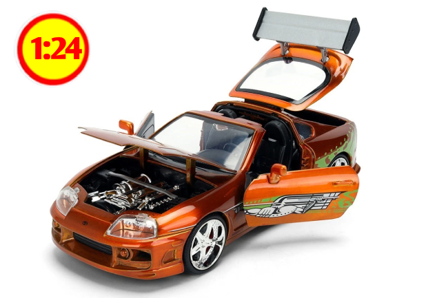 TOYOTA SUPRA COLOR NARANJA BRUSH FINISH 1/24 RAPIDOS Y FURIOSOS 1/24  — foto 3