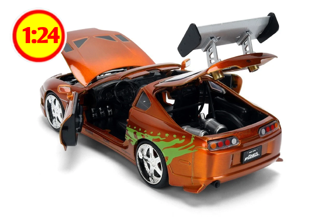 TOYOTA SUPRA COLOR NARANJA BRUSH FINISH 1/24 RAPIDOS Y FURIOSOS 1/24  — foto 4