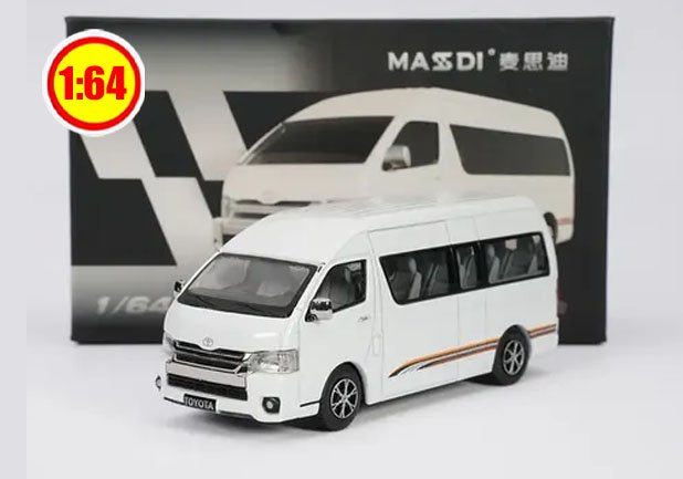TOYOTA HIACE TECHO ALTO BUFALO WH 1/64 — foto 4