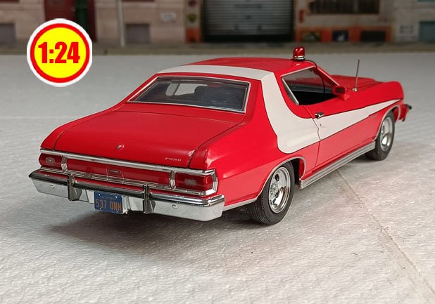 FORD GRAN TORINO 1976 STARSKY AND HUTCH 1/24 — foto 2