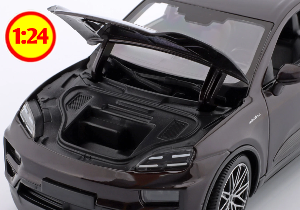 PORSCHE MACAN TURBO ELECTRIC AÑO DE CONSTRUCCIÓN 2024 COBRE 1:24 BBURAGO — foto 4