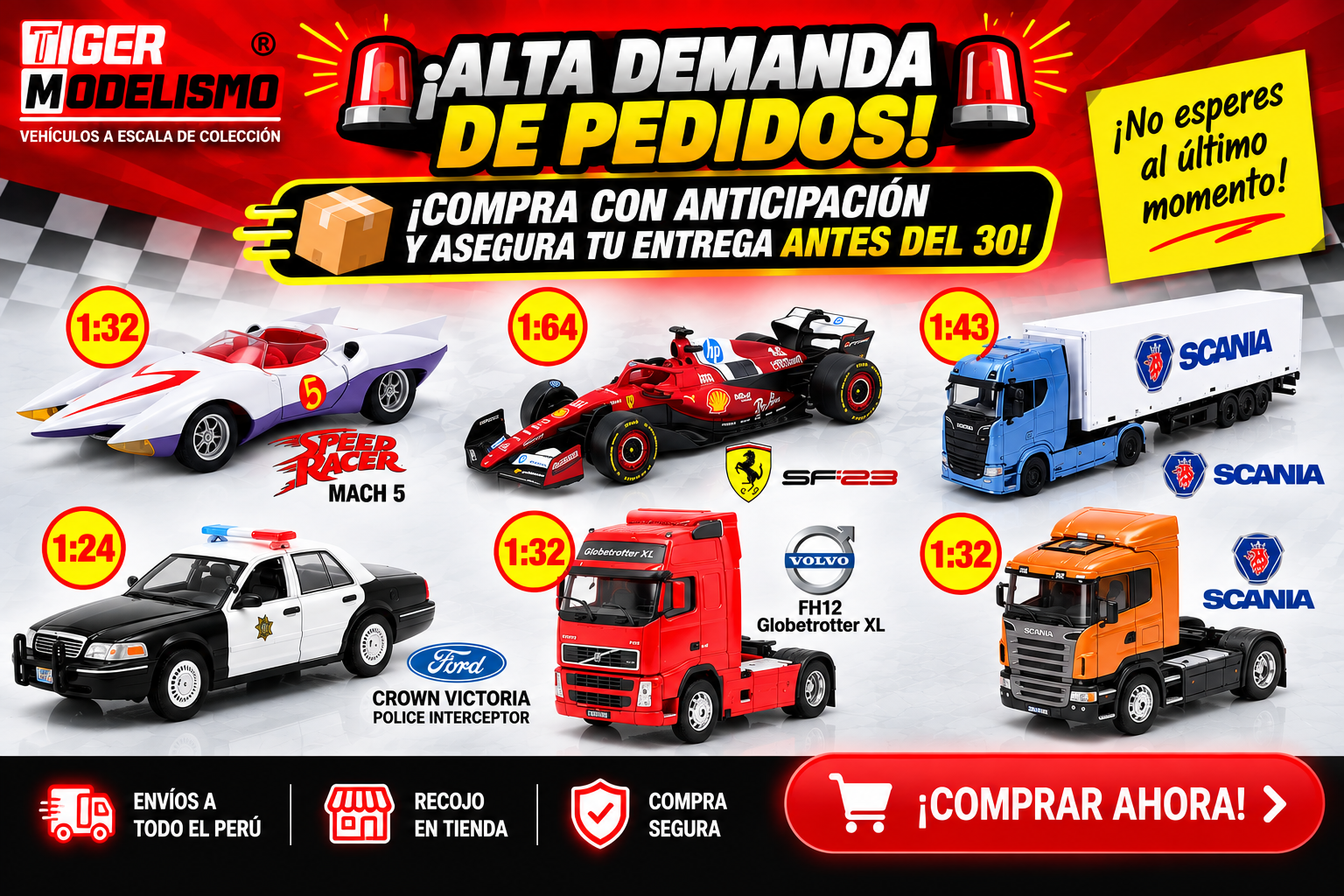 ???????? ¡ALTA DEMANDA DE PEDIDOS! ???????? ???? ¡COMPRA CON ANTICIPACIÓN Y ASEGURA TU ENTREGA ANTES DEL 30!
